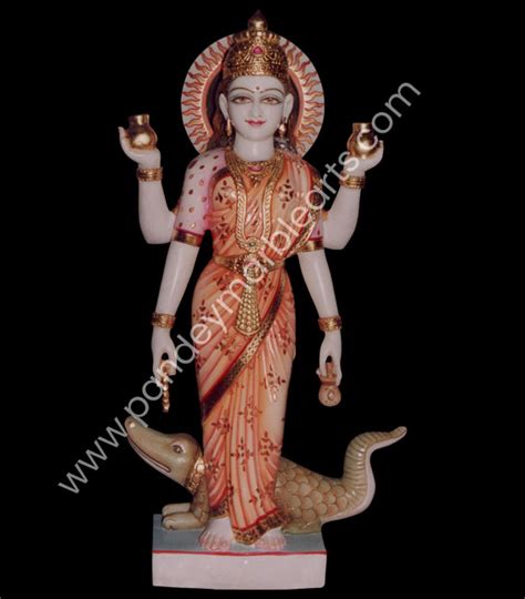 Ganga Mata Ji Marble Murti Ganga Mata Ji Marble Statue