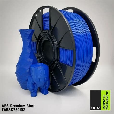 Filamento Abs Premium Azul Oem Dpf Mm Kg