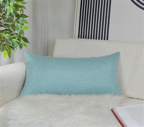 Amazon Aiking Home Woven Fine Faux Linen Throw Pillow Cover Size