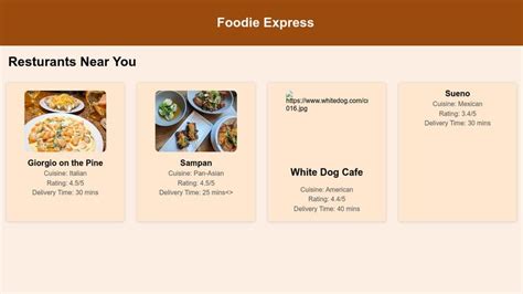 Foodie Express