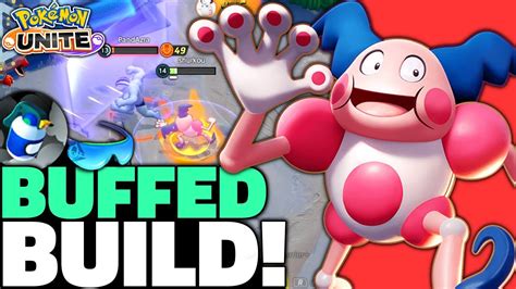 Pokémon Unite Mr Mime Build SMOKY STACKS Is BUFFED Master