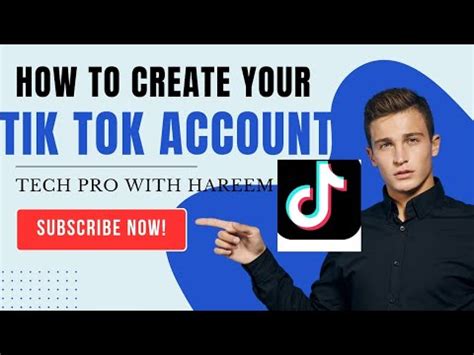 How To Create Tik Tok Account YouTube