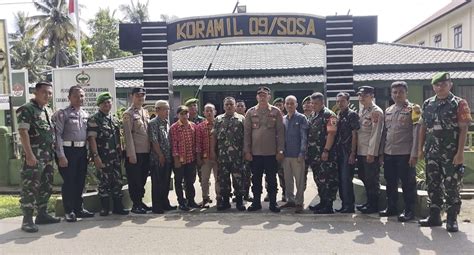 Perkuat Soliditas Dan Sinergitas Tni Polri Beserta Unsur Muspika