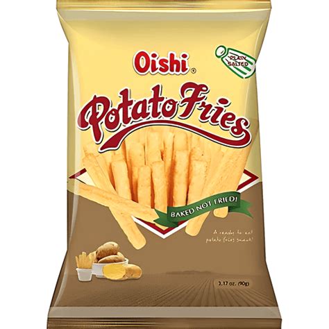 Oishi Potato Fries Plain Salted G Chips Walter Mart