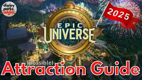 Universals Epic Universe Attraction Guide Universal Studios Orlando