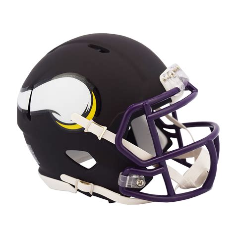 Riddell Minnesota Vikings Black Matte Alternate Speed Mini Football