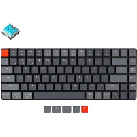 Keychron K Keys Low Profile Hot Swap Optical Rgb Blue K E Keychron
