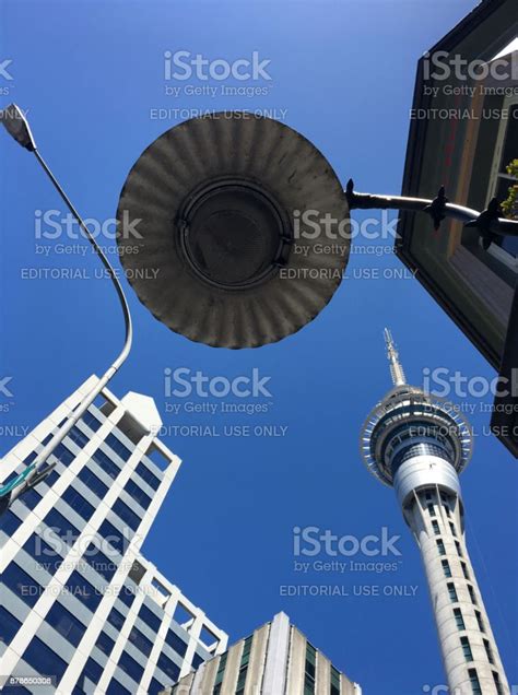 Auckland Sky Tower Skyline Stock Photo Download Image Now