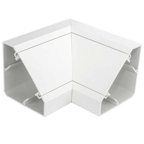 Centaur Bench Trunking Internal Angle Fabricated White Sold In S