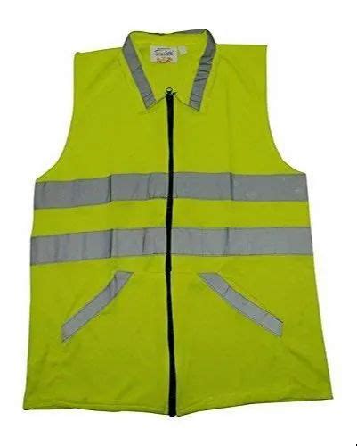 Without Sleeves Polyester Kooltex Reflective Jacket Id