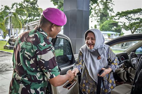 DANLANTAMAL IX TERIMA KUNJUNGAN ASISTEN DEPUTI PENGELOLAAN BATAS NEGARA