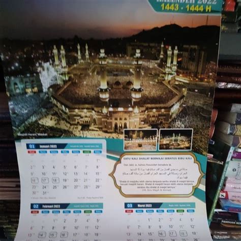 Jual Kalender Dinding Masehi 2023 Shopee Indonesia