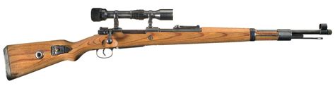 Rare Wwii K98 Mauser Double Claw Ss Sniper Rifle