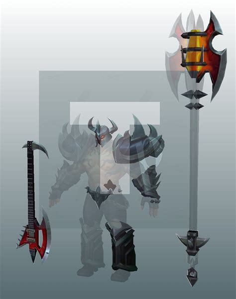 Pentakill Mordekaiser Full Cosplay Template For Foam Paper Etsy UK