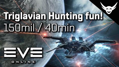 Eve Online Solo Golem Triglavian Hunting Mil Min Youtube