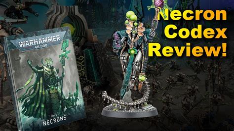 Necron Codex Review Detachments Stratagems And Enhancements Youtube