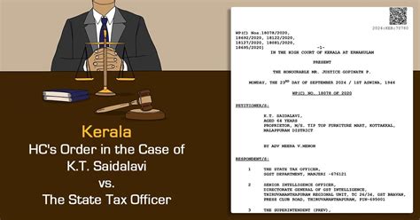 Kerala HC Rules Issuance Of Summons U S 70 Of GST Act Does Not