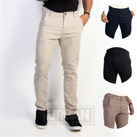 Introduzir 44 imagem calça de brim elastano masculina br