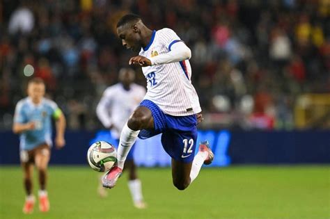 Belgique France En difficulté au PSG Kolo Muani sépanouit chez les