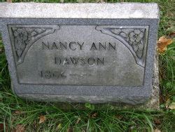 Nancy Ann Turner Dawson 1866 1943 Find a Grave äreminne