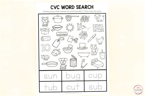 Cvc Words Worksheets Engaging Phonics Activities For Kids