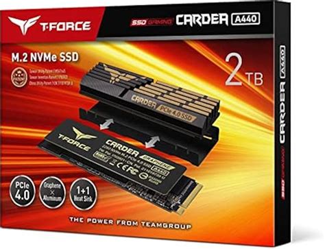 TEAMGROUP T Force CARDEA A440 Graphene Aluminum Heatsink 2TB With