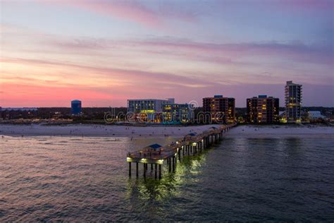 Orange Beach, Alabama at Sunset in June 2021 Stock Photo - Image of tourism, dusk: 221167312