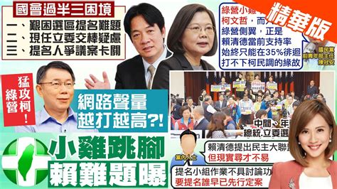 【何穂瑢報新聞】綠憂中間 年輕選民分裂投票 國會過半困境｜新北餵藥案疑烏龍一場 薛瑞元 現在斷言都還太早 精華版 Ctitv Youtube