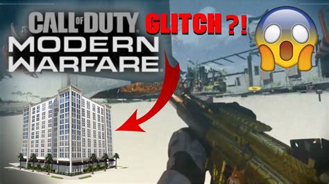 Hidden Building Under The Map Glitch Modern Warfare Youtube