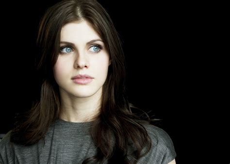 Brunette Blue Eyes Actress Celebrity Women Alexandra Daddario Hd