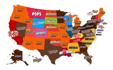 The most popular Halloween candy, according to each state - WTOP News