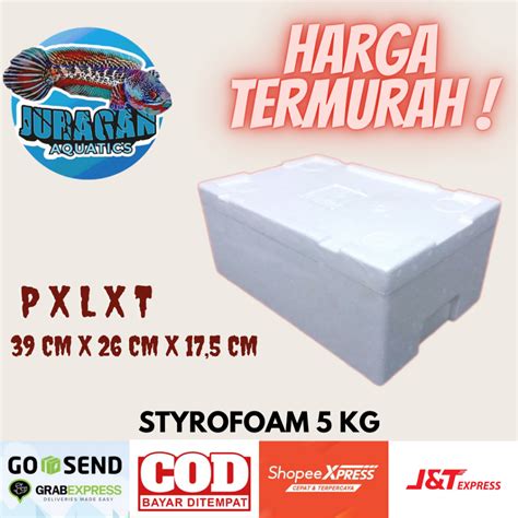 Styrofoam Box 5kg Styrofoam Box Packing Storage Box Styrofoam Box