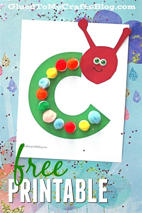 Printable Caterpillar Craft