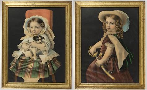 PAIR OF JOSEPHINE DUCOLLET (FRENCH, 19TH CENTURY) PRINTS sold at ...