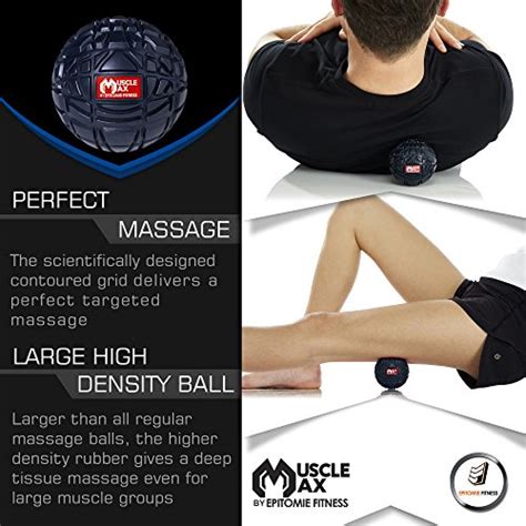 Muscle Max Massage Ball Therapy Ball For Trigger Point Massage Deep