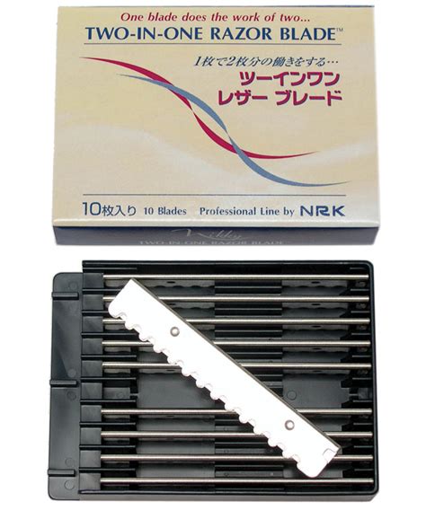 2 In 1 Razor Blades Pkt 10 Total Beauty Supplies