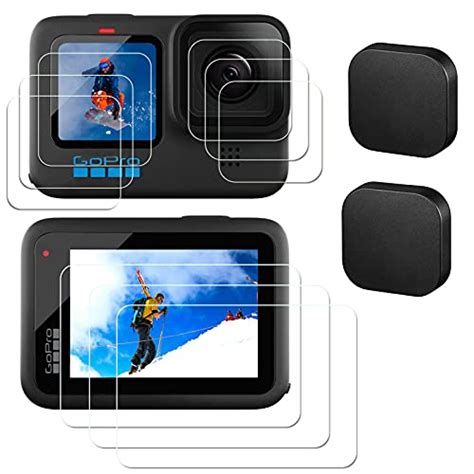 11 pièces Protection d écran pour GoPro Hero 11 10 9 compatible avec