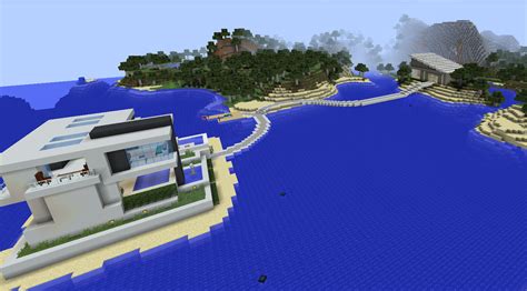 Modern House Minecraft Map