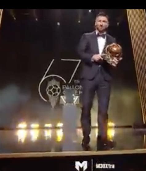 Breaking Lionel Messi Win Mens Ballon Dor For A Record Eighth Time