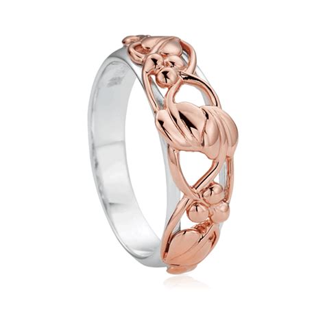 Clogau Two Tone Tree Of Life Ring Jewellery From Francis And Gaye