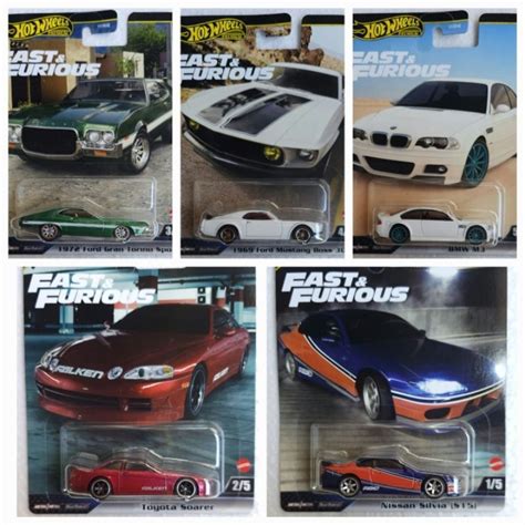 Hot Wheels Fast And Furious Fnf F F Mix Variation Silvia S Soarer Boss Ford Bmw