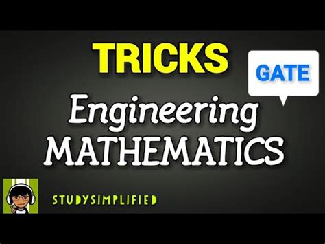 Tricks For Gate Engineering Mathematics Exam Youtube