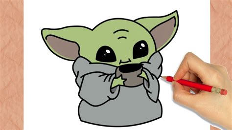 Como Dibujar A BABY YODA I Paso A Paso YouTube