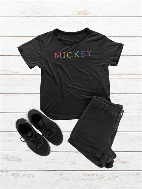 MICKEY Gay Pride Shirt Disney Gay Pride Shirt Gay Pride Shirt LGBTQ Shirt Etsy