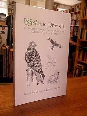 Vogel Und Umwelt Zeitschrift F R Vogelkunde Und Naturschutz In Hessen