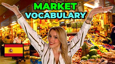 At The Market Spanish Vocabulary Youtube