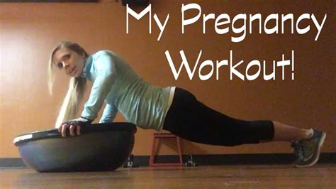 My Pregnancy Workout │4•24•17 Daily Vlog Youtube