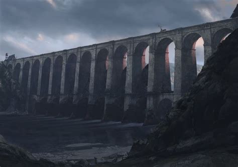 The Aqueduct Of Morlaix Chris Kintner Best Artist Concept Art