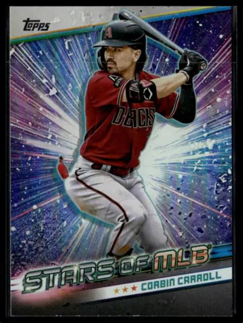 Topps Smlb Corbin Carroll Stars Of Mlb Eur Picclick Fr