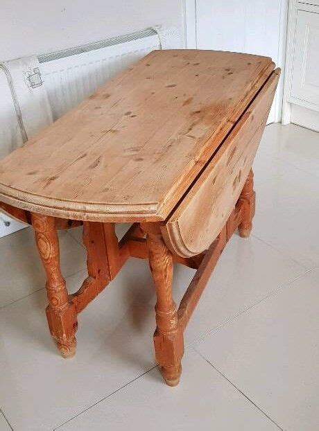 Pine round drop leaf table | in Wirral, Merseyside | Gumtree